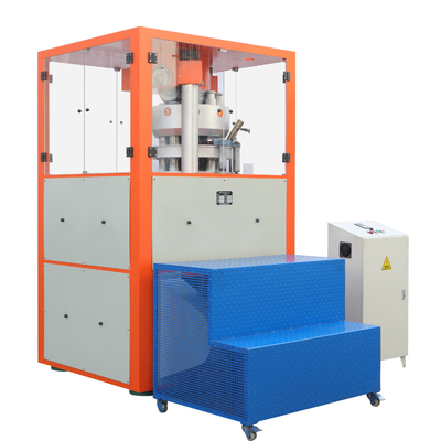 Máquina material granulada da imprensa giratória para a tabuleta do cloro de 300g 350g TCCA